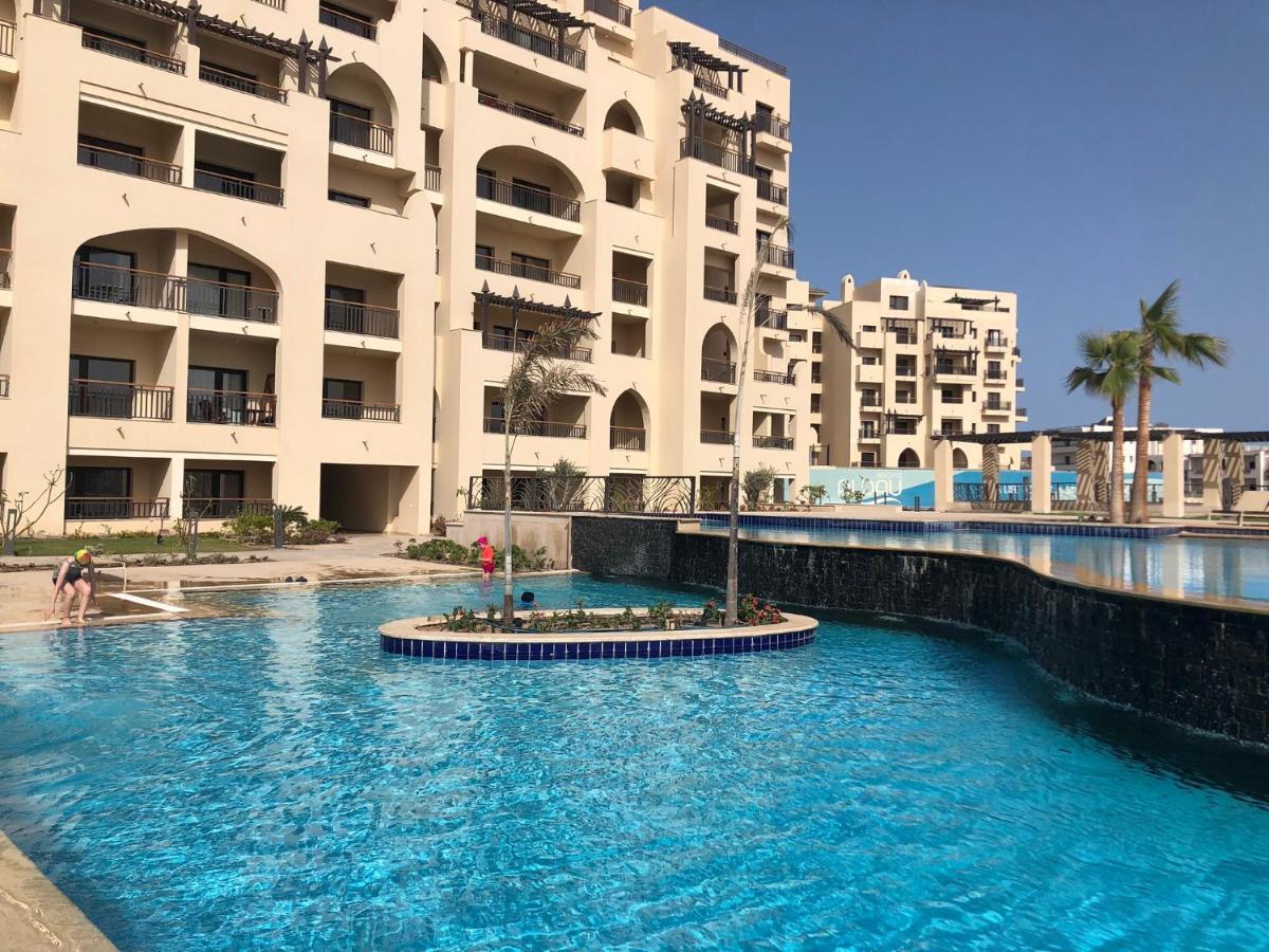 Apartamento Stylish Pool View Studio In Al Dau Heights Hurghada Exterior foto