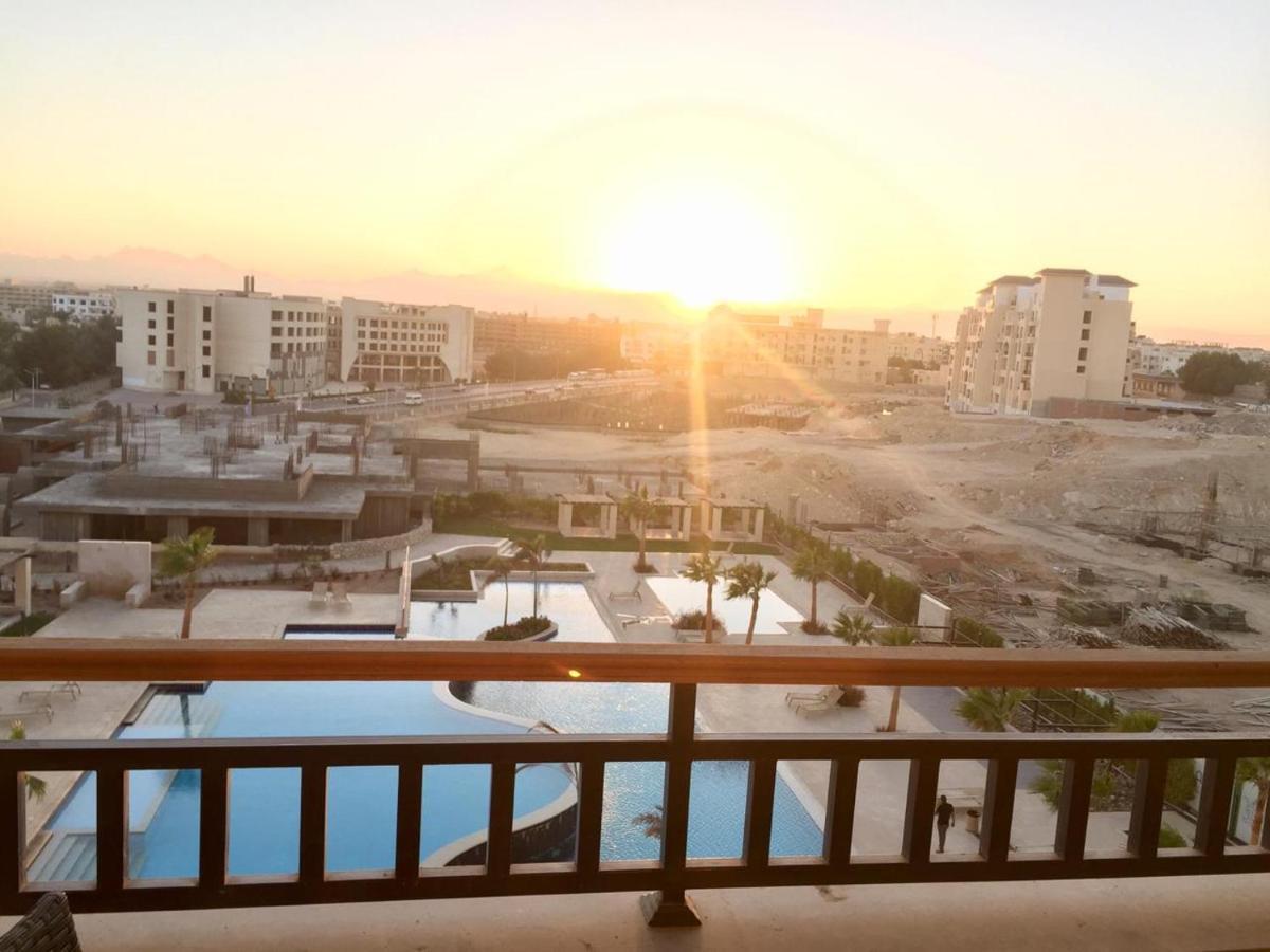 Apartamento Stylish Pool View Studio In Al Dau Heights Hurghada Exterior foto